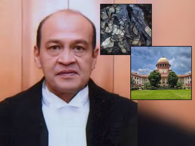 जस्टिस यशवंत वर्मा के घर…