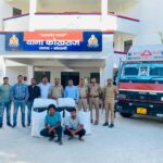 कौशाम्बी: STF और कोखराज पुलिस ने 1 कुंतल 2 किलो गांजा बरामद, दो आरोपी गिरफ्तार