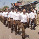 बदायूं में RSS के तत्वाधान में निकला भव्य पथ संचलन