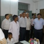 गांधी आई नेत्र चिकित्सालय का डीएम संजीव रंजन ने किया निरीक्षण,
