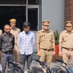 अलीगढ़ पुलिस की बड़ी कामयाबी: बाइक चोर गैंग पकड़ा, 7 बाइक और 1 मोपेड बरामद