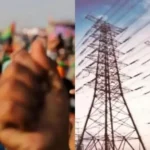 अलीगढ़: निजीकरण के विरोध में बिजली कर्मचारियों का प्रदर्शन
