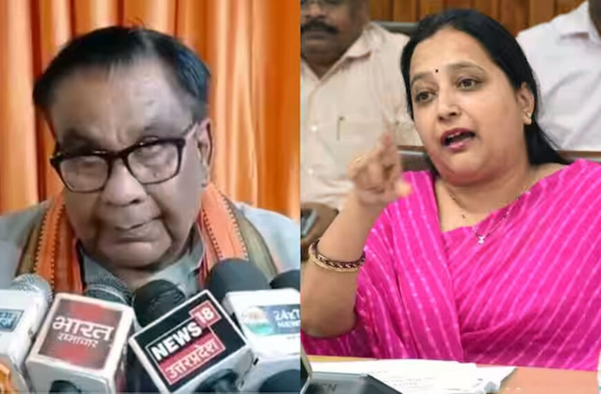 BJP नेता बब्बन सिंह का कथित आपत्तिजनक वीडियो वायरल, केतकी सिंह पर लगाया साजिश का आरोप