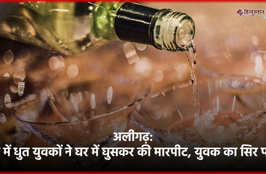 अलीगढ़: नशे में धुत युवकों…