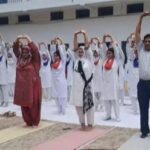 अंतरराष्ट्रीय योग दिवस के उपलक्ष्य में एबीके हाई स्कूल (गर्ल्स), एएमयू में चार दिवसीय योग कार्यशाला का आयोजन