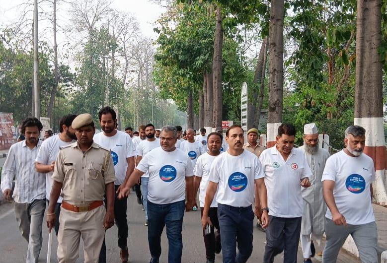 अलीगढ़: विश्व अस्थमा दिवस पर एएमयू में जागरूकता मार्च और प्रश्नोत्तरी प्रतियोगिता आयोजित