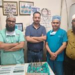 अलीगढ़: लिंक लॉक्स ग्रुप ने एएमयू मेडिकल कॉलेज को 25 लाख रुपये के जीवनरक्षक उपकरण दान किए