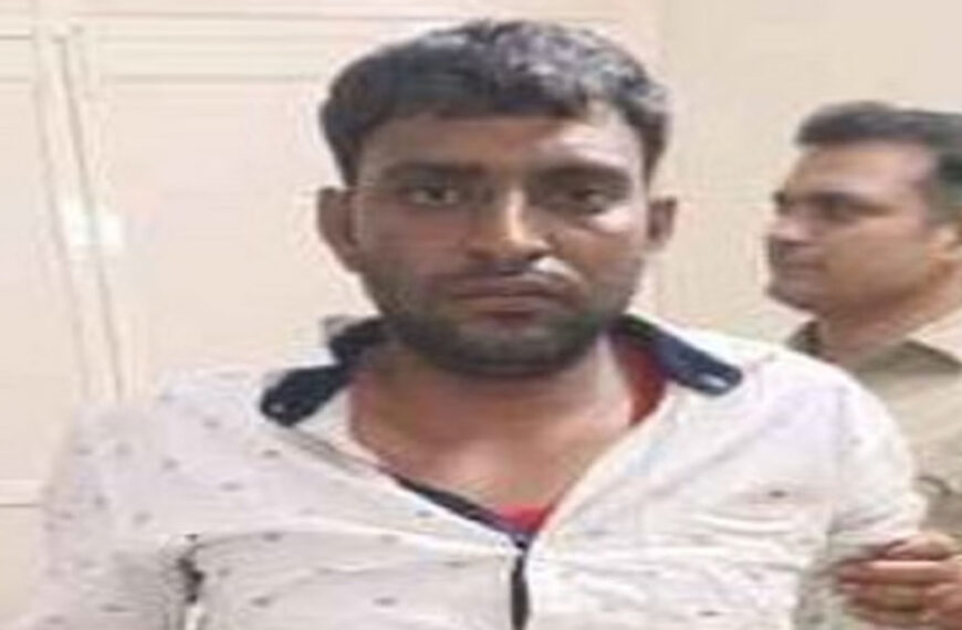 मुठभेड़ में गिरफ्तार हुआ आगरा…