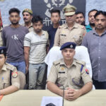 अलीगढ़ में पुलिस चेकिंग के दौरान बदमाशों से मुठभेड़, ₹75,000 लूट की राशि बरामद