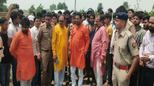 अलीगढ़: प्रतिबंधित पशु काटने के आरोप में चार&hellip;
