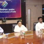 उत्तर प्रदेश की पूर्व मुख्यमंत्री मायावती ने चुनाव आयोग से की मुलाकात, रखीं तीन अहम मांगें