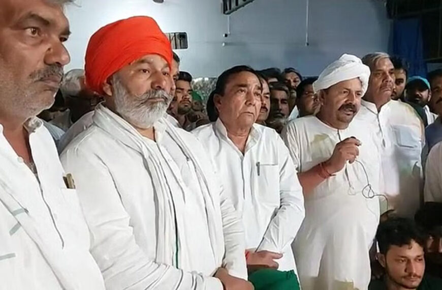 भाकियू नरेश टिकैत – ‘पगड़ी की लाज नहीं रही तो सबके सामने उतार देंगे’