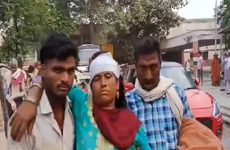 शाहजहांपुर मेडिकल कॉलेज में मची भगदड़, गैस फैलने के बाद अफरा-तफरी