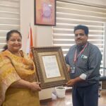 अलीगढ़: ऑपरेशन जागृति फेज-4 में उत्कृष्ट कार्य के लिए न्याय सहायक नवीन जैन को मिला प्रशस्ति पत्र