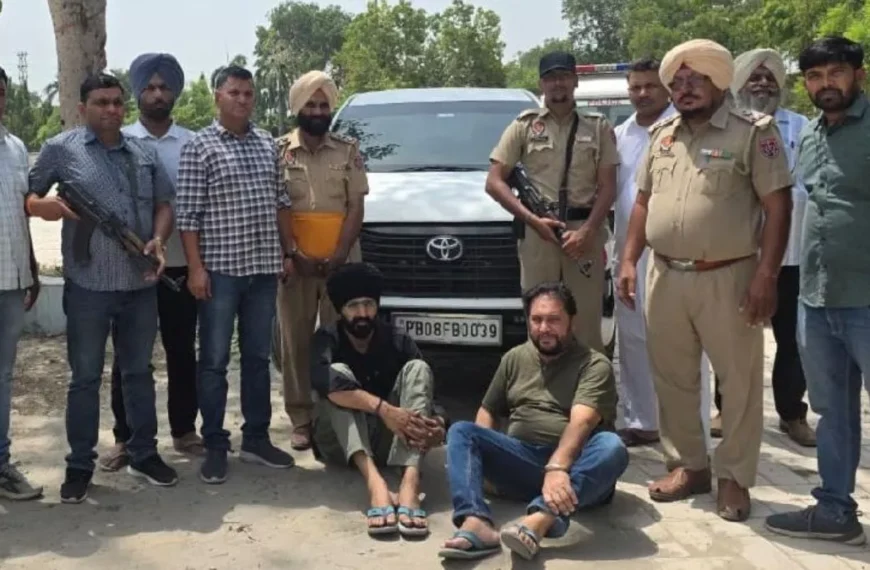 मथुरा: पंजाब में बैंक कर्मियों को बंधक बनाकर 36 लाख लूटने वाले दो बदमाश गिरफ्तार