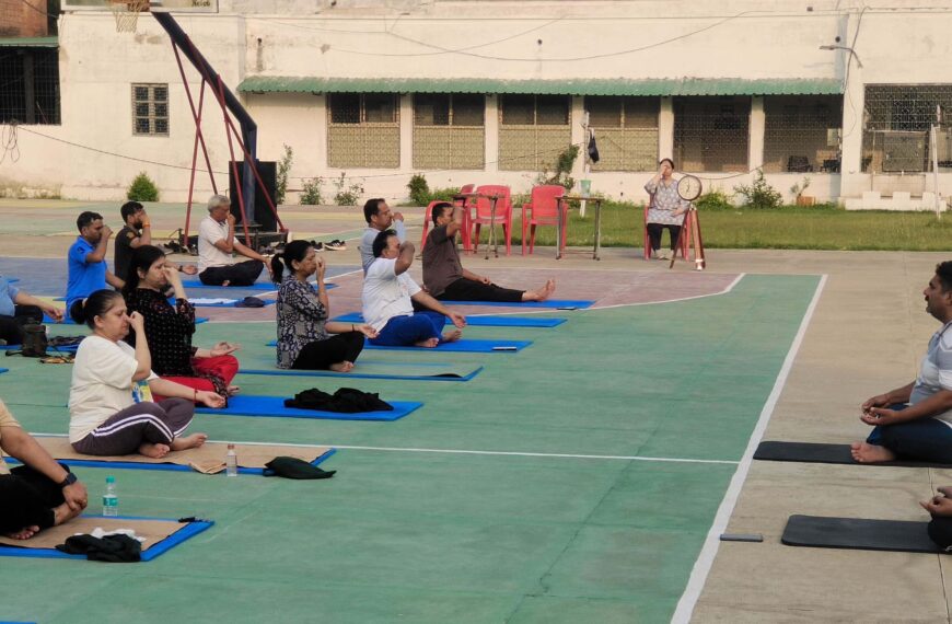 एएमयू में चौथी योग कार्यशाला श्रृंखला की शुरुआत: “समग्र स्वास्थ्य के लिए ध्यान”