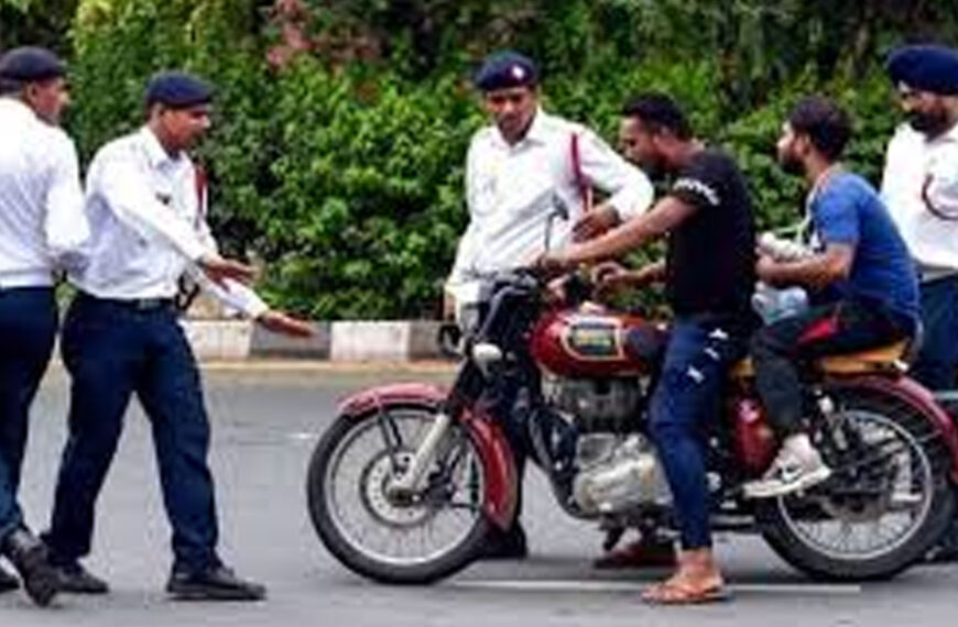 गाजियाबाद में ट्रैफिक और परिवहन विभाग का बड़ा एक्शन,दो दिन में 2060 चालान