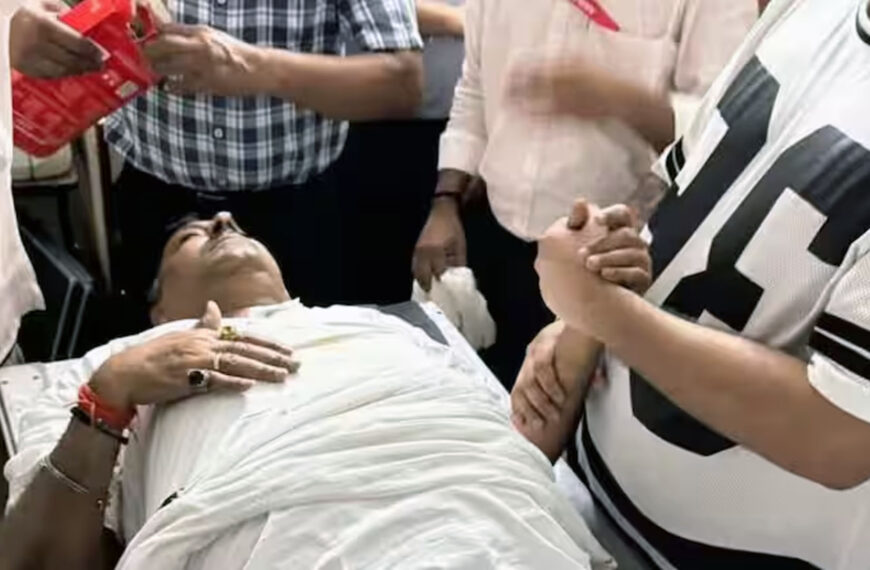 गोरखपुर लिंक एक्सप्रेसवे परहादसा,BJP विधायक फतेह बहादुर सिंह घायल, हाथ में फ्रैक्चर