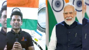 अंतरिक्ष में गए ग्रुप कैप्टन शुभांशु से PM&hellip;