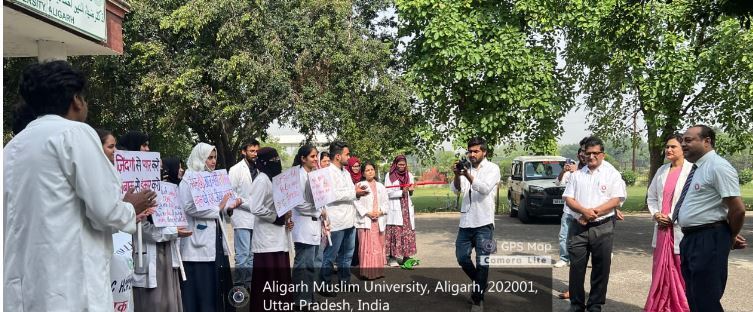 अलीगढ़: विश्व तंबाकू निषेध दिवस पर एएमयू में सप्ताहभर चला जागरूकता अभियान