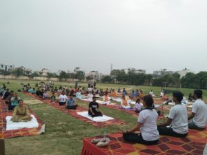 अलीगढ़: 11वें अंतरराष्ट्रीय योग दिवस का शुभारंभ: योग…