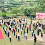 ABVP के प्रातः अभ्यास वर्ग में योग दिवस पर हुआ सामूहिक योगाभ्यास