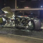 Agra Accident: बस की टक्कर से कई पलटियां खाकर ट्रैक्टर से टकराई कार