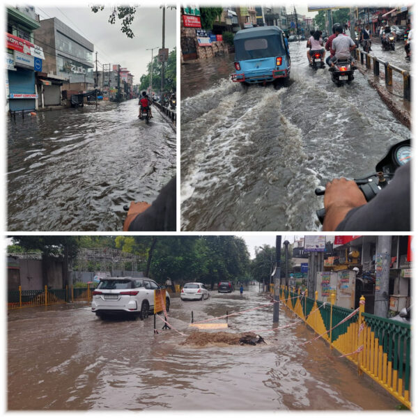 स्मार्ट सिटी में ‘स्मार्ट’ नहीं निकली पहली बारिश,&hellip;