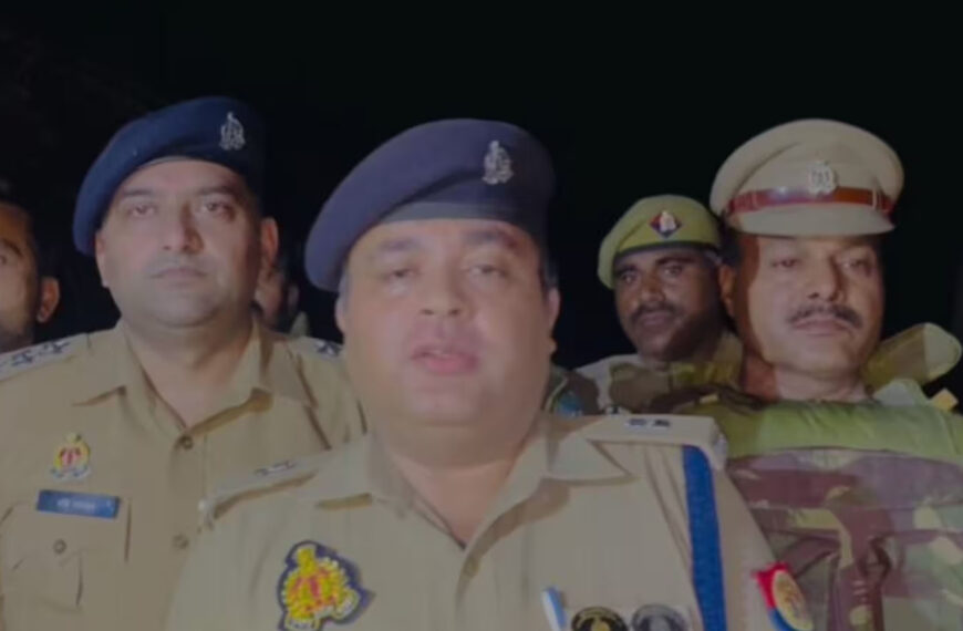 बहराइच में पुलिस मुठभेड़: चार शातिर बदमाश गिरफ्तार, एक घायल