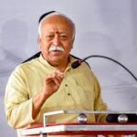 मथुरा: RSS प्रमुख मोहन भागवत तीन दिवसीय प्रवास पर परखम पहुंचे