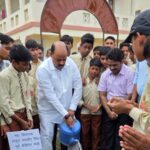 विधायक जयवीर सिंह ने अटल आवासीय विद्यालय में किया निरीक्षण व वृक्षारोपण