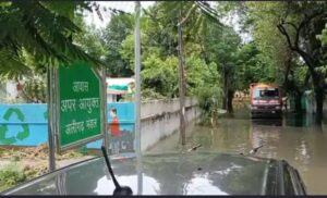 वीआईपी एरिया डूबा तो जागा नगर निगम,