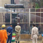 AIIMS ट्रॉमा सेंटर में ट्रांसफॉर्मर ब्लास्ट के बाद लगी भीषण आग, बड़ा हादसा टला