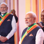 प्रधानमंत्री मोदी को घाना का सर्वोच्च नागरिक सम्मान,राष्ट्रपति जॉन ड्रामानी महामा ने यह सम्मान प्रदान किया