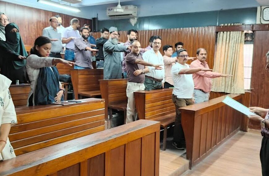 अलीगढ़: एएमयू के जेएन मेडिकल कॉलेज में ‘नशा मुक्त भारत पखवाड़ा’ मनाया गया