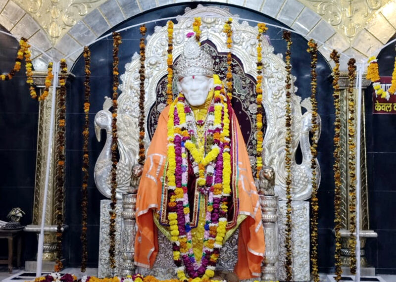 गुरु पूर्णिमा पर साईं मंदिर में भव्य आयोजन