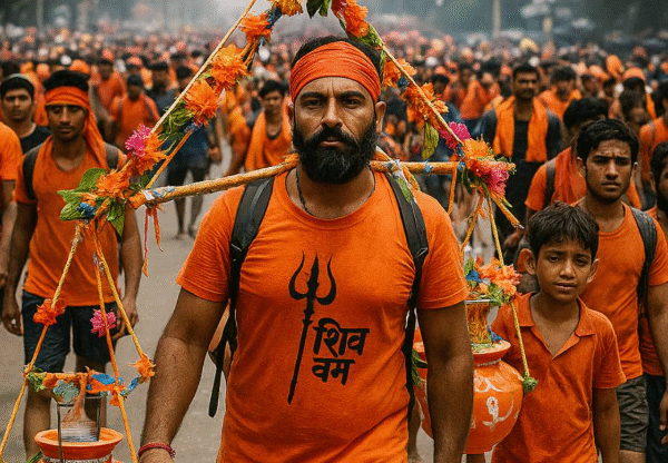 लखनऊ: मुख्यमंत्री योगी पर जल चढ़ाने पहुंचे कांवड़िए,&hellip;