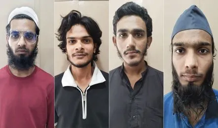 दिल्ली-गुजरात से अलकायदा के 4 आतंकी गिरफ्तार