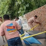 अलीगढ़: एडीएम कंपाउंड के पीछे लाडले ख़ान को मारी गई गोली, JNMC में भर्ती