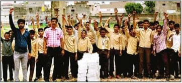 डीएवी इंटर कॉलेज की जमीन पर वक्फ बोर्ड का दावा, सड़क निर्माण पर विवाद