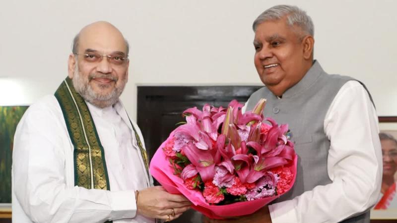 क्या सरकार गिराना चाहते थे जगदीप धनखड़? अमित शाह ने दिया बड़ा बयान