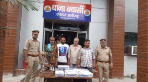 अलीगढ़ में अवैध हथियार फैक्ट्री का भंडाफोड़, चार…