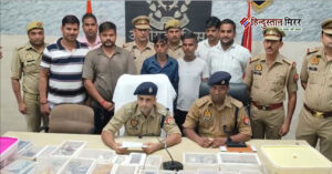 अलीगढ़ पुलिस ने 82 लाख की चोरी का…