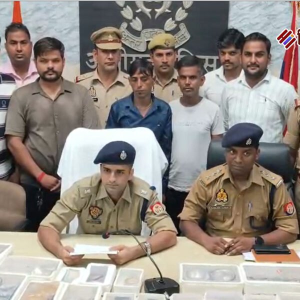 अलीगढ़ पुलिस ने 82 लाख की चोरी का&hellip;
