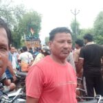 अलीगढ़: मथुरा रोड के पास ए-टू-जेड (A2Z) कूड़ा निस्तारण प्लांट के खिलाफ स्थानीय लोगों का धरना प्रदर्शन जारी है।