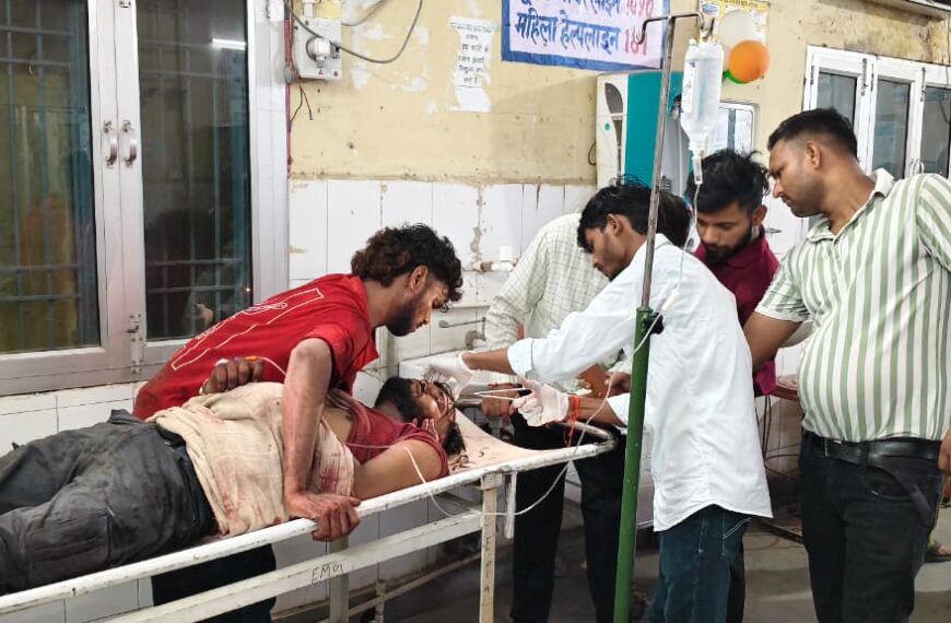 अलीगढ़: मामूली विवाद बना खूनी संघर्ष, 9 घायल, 3 की हालत गंभीर