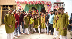 अलीगढ़ में गणेश चतुर्थी की धूम, सराय मानसिंह…
