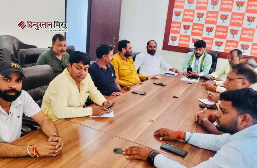 भाजपा का “सेवा पखवाड़ा” 17 सितम्बर से 2 अक्टूबर तक, जिला स्तर पर तैयारियां तेज़