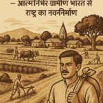 ​विकल्प नहीं, अनिवार्यता : गाँव की ओर वापसी — आत्मनिर्भर ग्रामीण भारत से राष्ट्र का नवनिर्माण