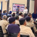 अलीगढ़: 104 बटालियन आरएएफ में एएमयू के नेत्र विज्ञान संस्थान द्वारा नेत्रदान जागरूकता अभियान